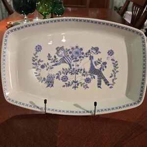 Large Figgjo Flint Lotte 15.25" Rectangular Serving Platter